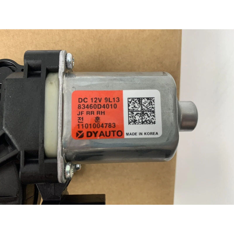 Power Window Motor REAR RIGHT PASSNGR for 16-20 Kia Optima 83460D4010 GENUINE