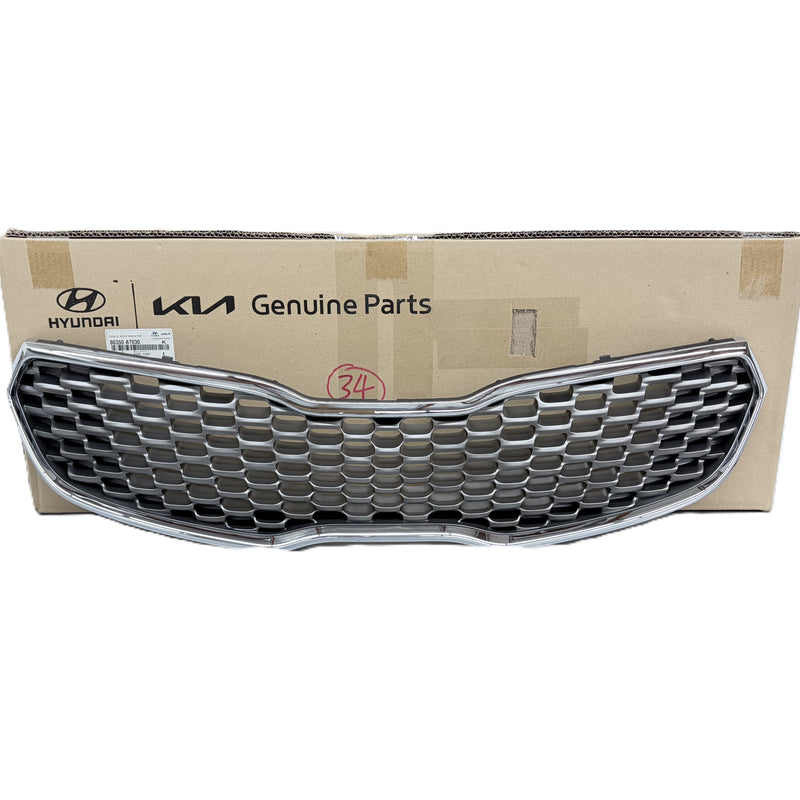 GENUINE GRILLE RADIATOR FRONT & COVER UPPER GENUIN KIA FORTE SEDAN 2014-2016