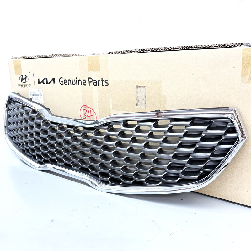 GENUINE GRILLE RADIATOR FRONT & COVER UPPER GENUIN KIA FORTE SEDAN 2014-2016