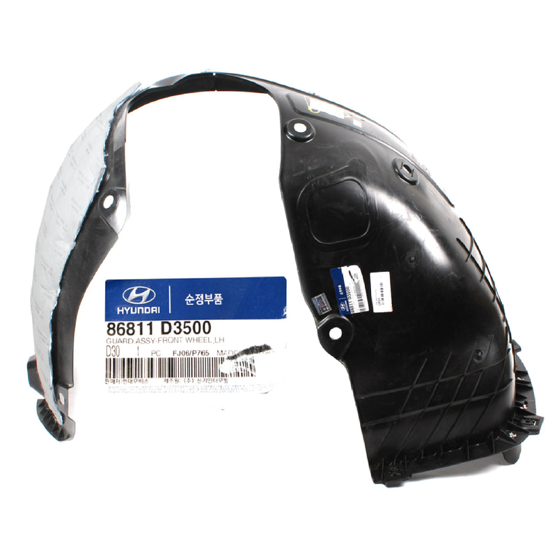 Fender Liner Front LEFT Driver Side OEM Hyundai TUCSON 2019-2021 86811D3500