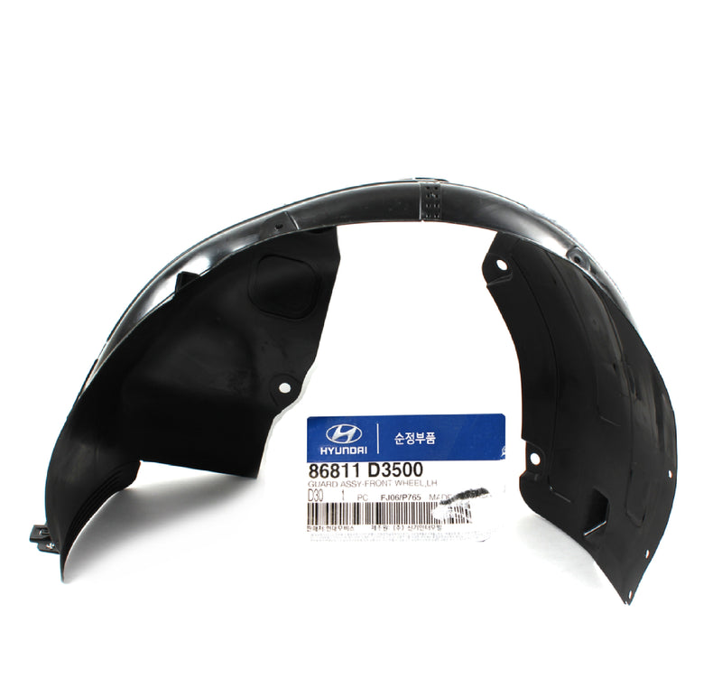 Fender Liner Front LEFT Driver Side OEM Hyundai TUCSON 2019-2021 86811D3500