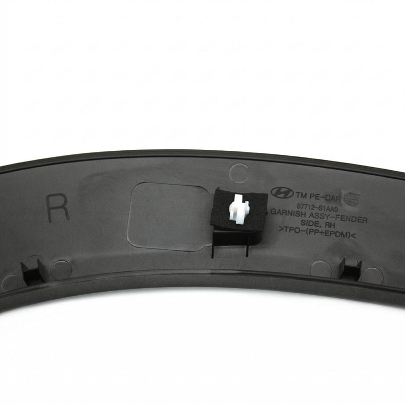 Genuine Front Fender Wheel Molding RIGHT for 22-23 Santa Fe Hybrid 87712-S1AA0CA
