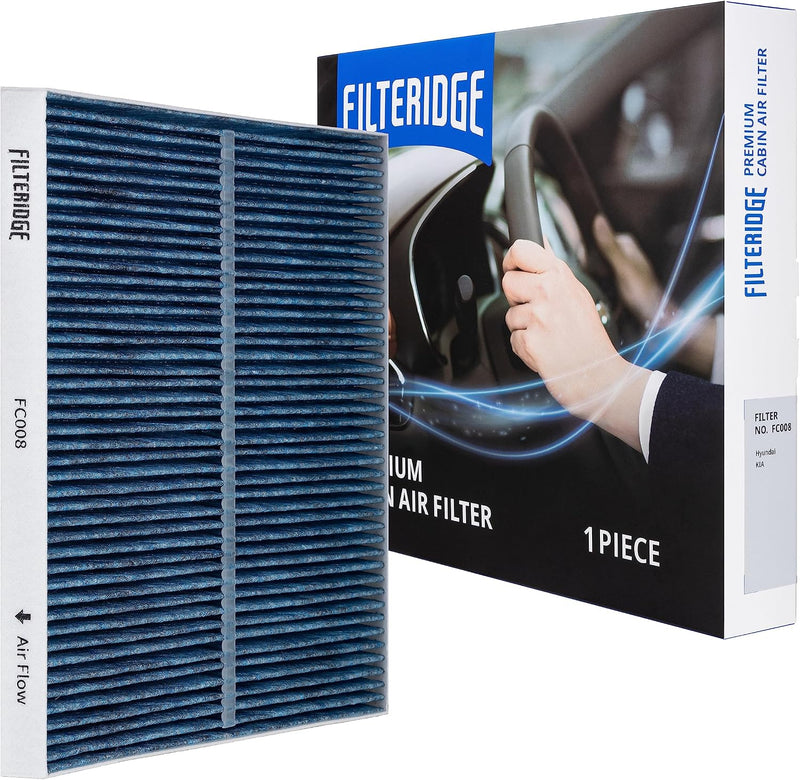Cabin Air Filter FC008 Compatible With Select HYUNDAI, KIA