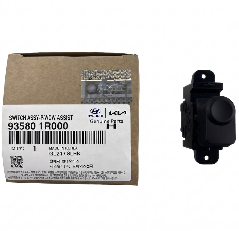 Genuine Power Window Switch RIGHT for 2012-2016 Hyundai Accent OE# 93580-1R000