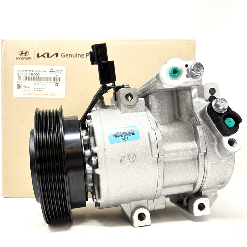 GENUINE A/C COMPRESSOR W/CLUTCH FOR 2012-2014  HYUNDAI ACCENT 977011R000
