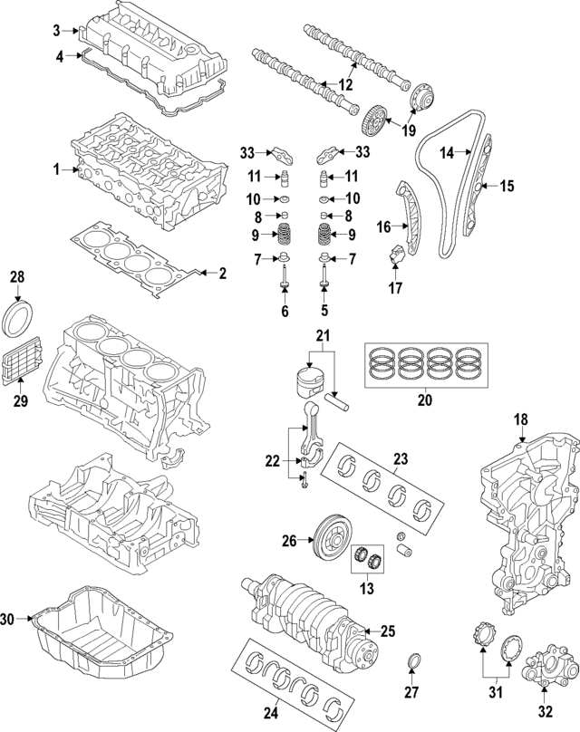 Genuine Exhaust CVVT Gear for 14-21 Hyundai 17-25 Kia 1.8L 2.0L OE# 24370-2E020