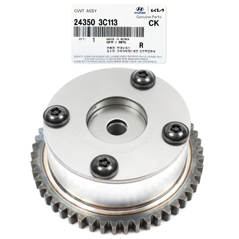 Genuine CVVT Exhaust Camshaft Gear for 2009-12 Hyundai 09-14 Kia V6 24370-3C102