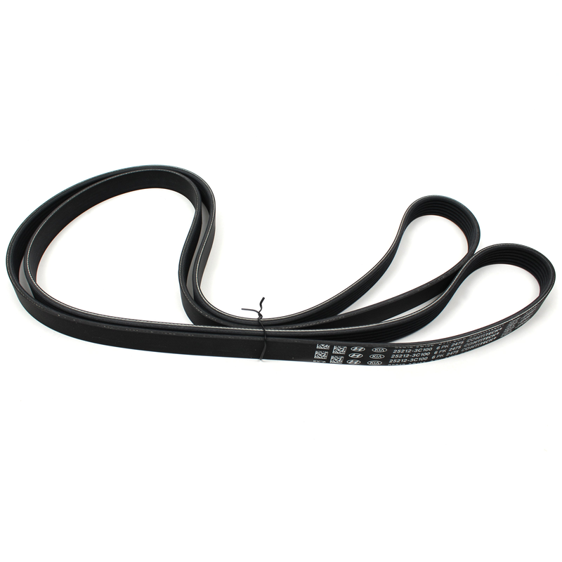 GENUINE V-Belt for 06-14 Azera Genesis Coupe Santa Fe Sonata Sedona Sorento V6