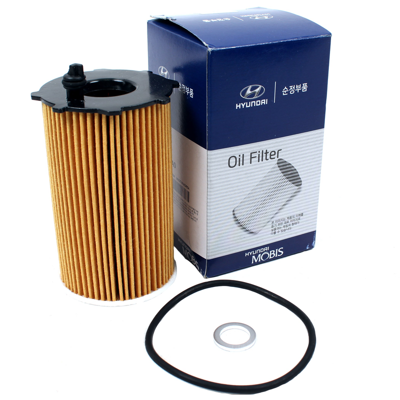 GENUINE Oil Filter for 2010-19 Azera Santa Fe Cadenza Sedona Sorento 263203CAA0
