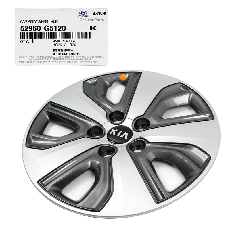 GENUINE Wheel Hub Cap Cover for 2017-2021 Kia Niro 52960G5120