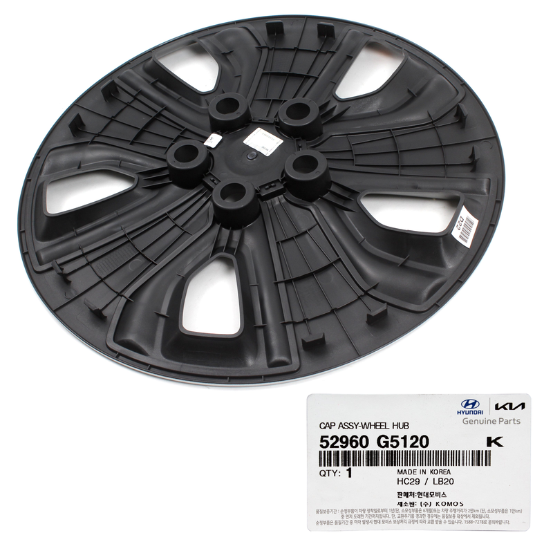 GENUINE Wheel Hub Cap Cover for 2017-2021 Kia Niro 52960G5120