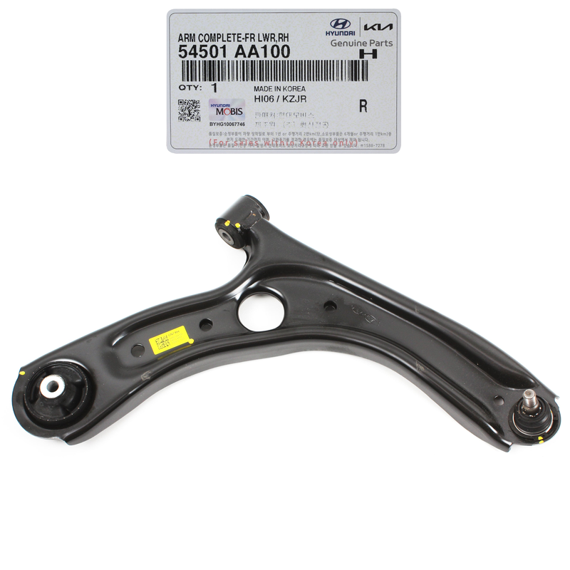 FRONT Passenger Lower Control Arm for 2021-2025 Elantra 54501-AA100
