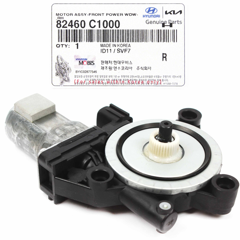 GENUINE 2015, 2016, 2017, 2018 HYUNDAI SONATA 1.6L 2.0L 2.4L  Power Window Motor 82460C1000 FRONT RIGHT Side