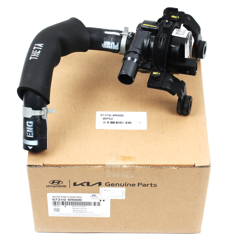 Electric Water Pump & Hose for 2011-2015 Sonata 2011-2016 Kia Optima 973104R000