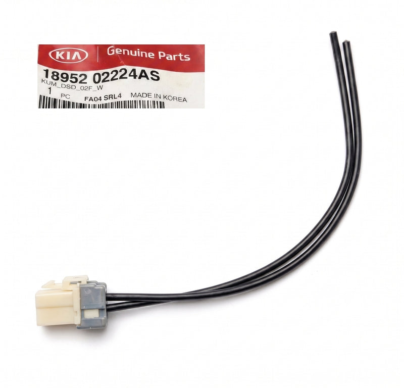 Genuine A/C Blower Motor Pigtail Connector 2007-2023 Kia 1895202224AS
