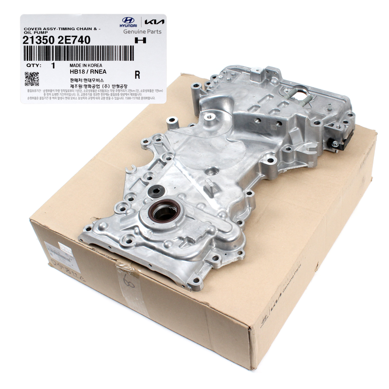 OEM Timing Chain Cover for 17-21 Elantra Kona Veloster Forte 2.0L 21350-2E740