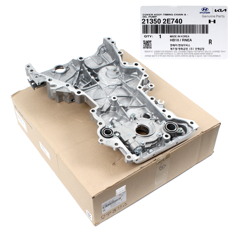 OEM Timing Chain Cover for 17-21 Elantra Kona Veloster Forte 2.0L 21350-2E740