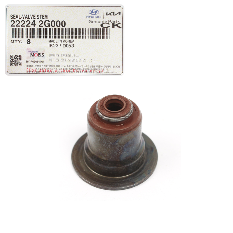 GENUINE Valve Stem Seal for 2006-2023 GENESIS HYUNDAI KIA 222242G000