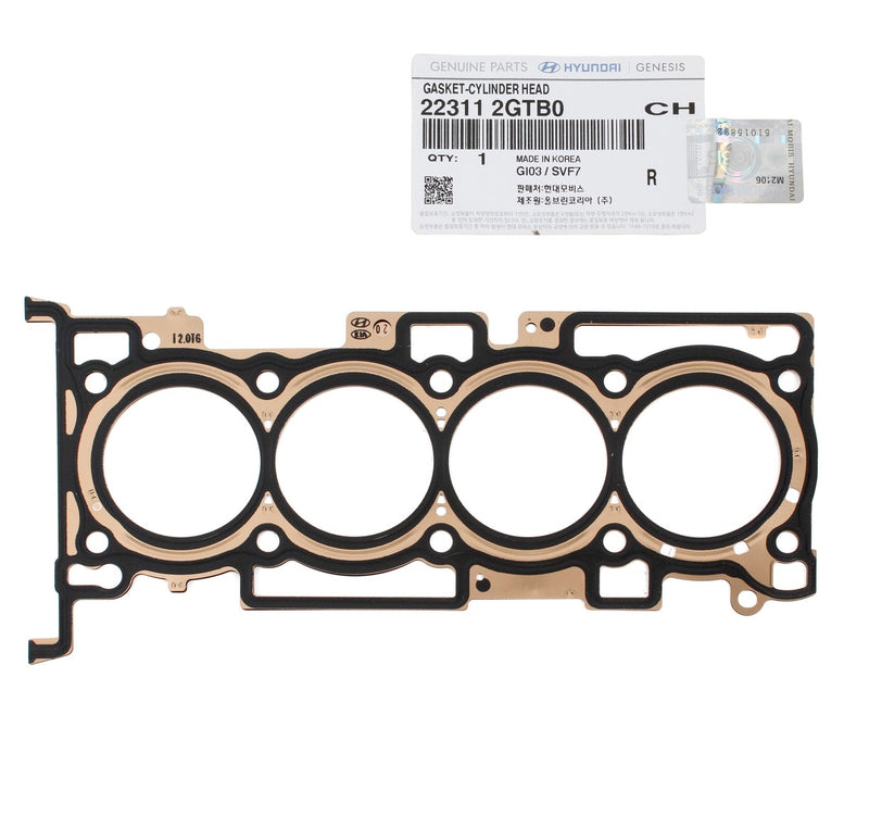 Genuine Engine Cylinder Head Gasket OEM Genesis Hyundai Kia 2.0 Turbo 223112GTB0
