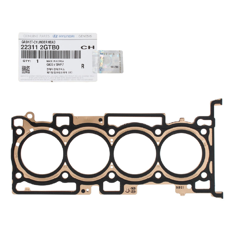 Genuine Engine Cylinder Head Gasket OEM Genesis Hyundai Kia 2.0 Turbo 223112GTB0