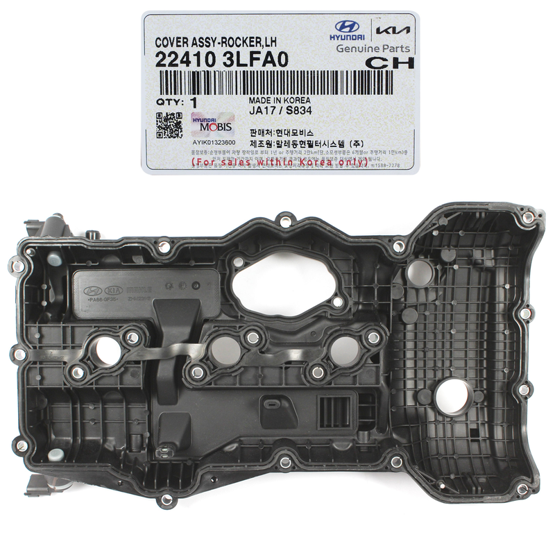 GENUINE Valve Cover LEFT 2017-2023 Palisade Cadenza Sorento Telluride 224103LFA0