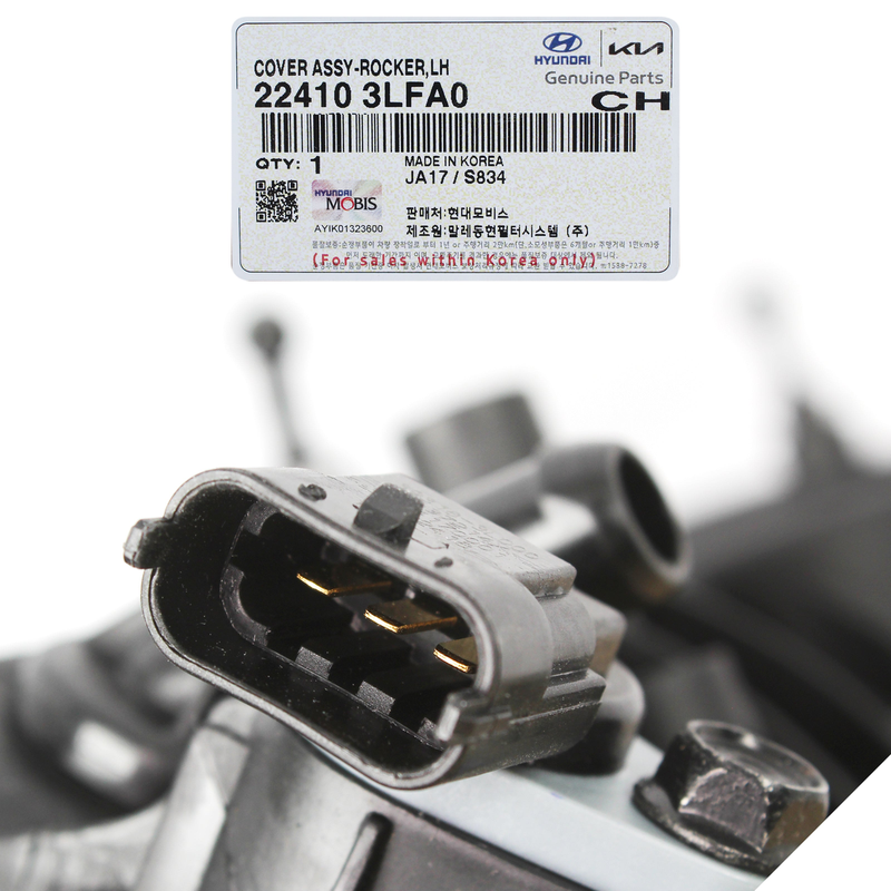 GENUINE Valve Cover LEFT 2017-2023 Palisade Cadenza Sorento Telluride 224103LFA0