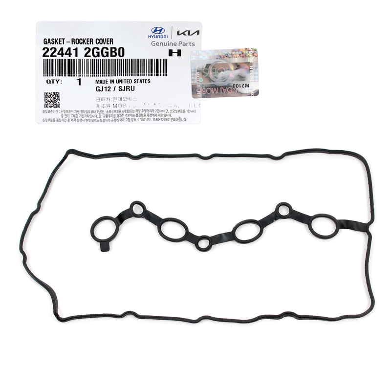 Valve Cover Gasket for 15-20 Hyundai Kia 2.0 2.4L Various Models 22441-2GGB0 OEM