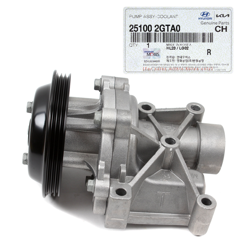 Engine Water Pump Hyundai Sonata Kia Optima 2.0L 2.4L 251002GTA0 GENUINE