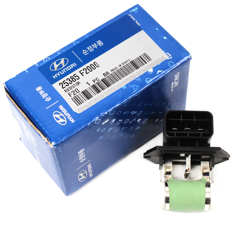 GENUINE 2.0L Engine Cooling Fan Resistor Kia Forte 19-21 Hyundai Elantra 17-20