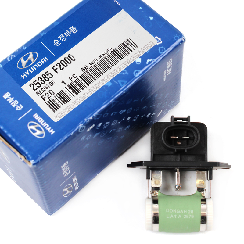 GENUINE 2.0L Engine Cooling Fan Resistor Kia Forte 19-21 Hyundai Elantra 17-20