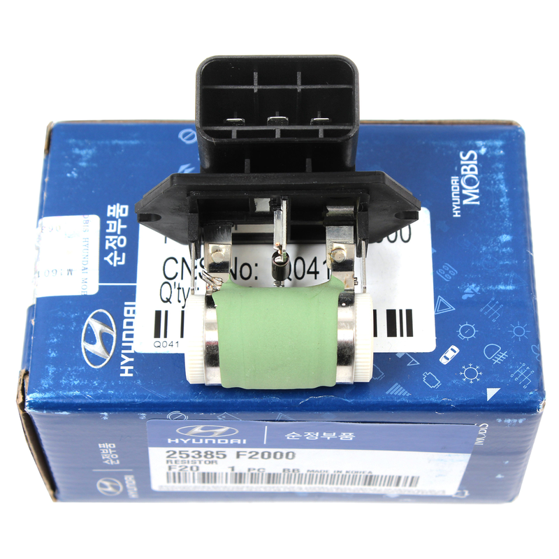 GENUINE 2.0L Engine Cooling Fan Resistor Kia Forte 19-21 Hyundai Elantra 17-20