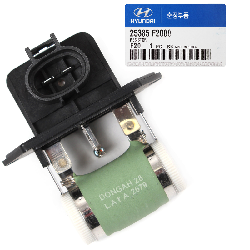 GENUINE 2.0L Engine Cooling Fan Resistor Kia Forte 19-21 Hyundai Elantra 17-20