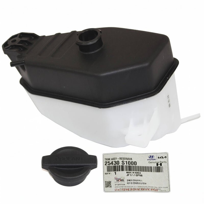 Coolant Reservoir Tank with Cap OEM HYUNDAI KIA 25430S1000