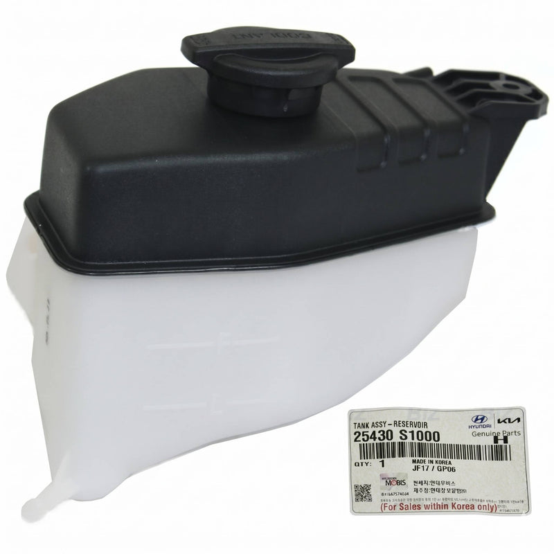 Coolant Reservoir Tank with Cap OEM HYUNDAI KIA 25430S1000