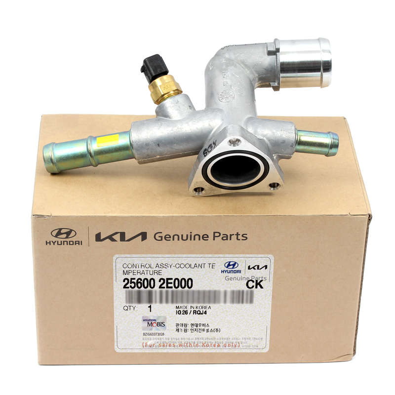 Coolant Temperature Control Valve 2012-2021 Kia 1.8L 2.0L Engine 256002E000