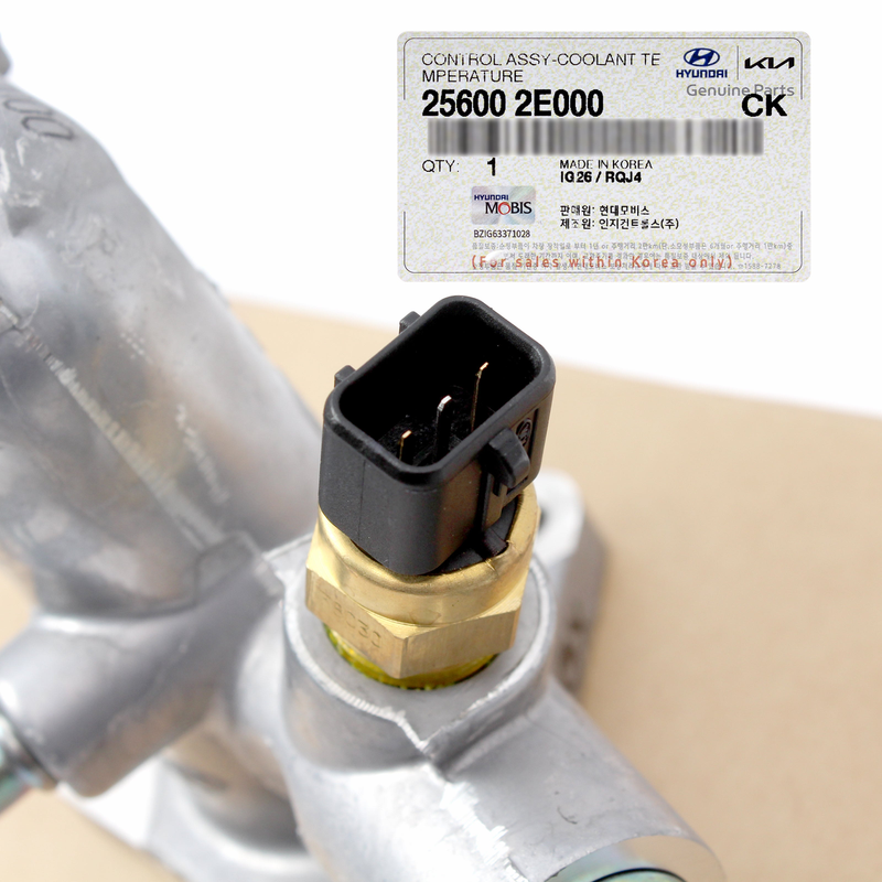 Coolant Temperature Control Valve 2012-2021 Kia 1.8L 2.0L Engine 256002E000