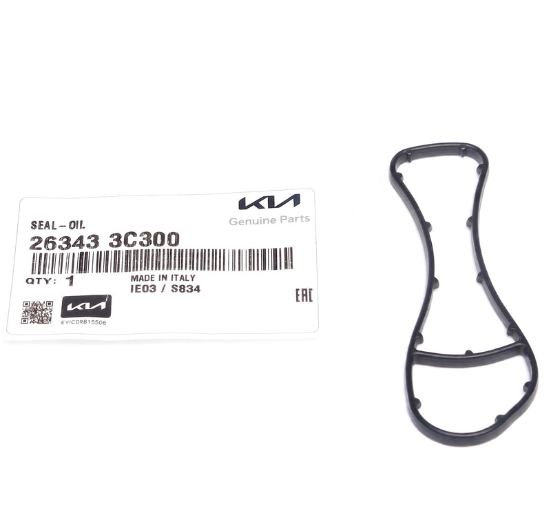 Genuine Oil Filter Housing Front Seal for 06-14 Hyundai Kia 3.3 3.8L 263433C300