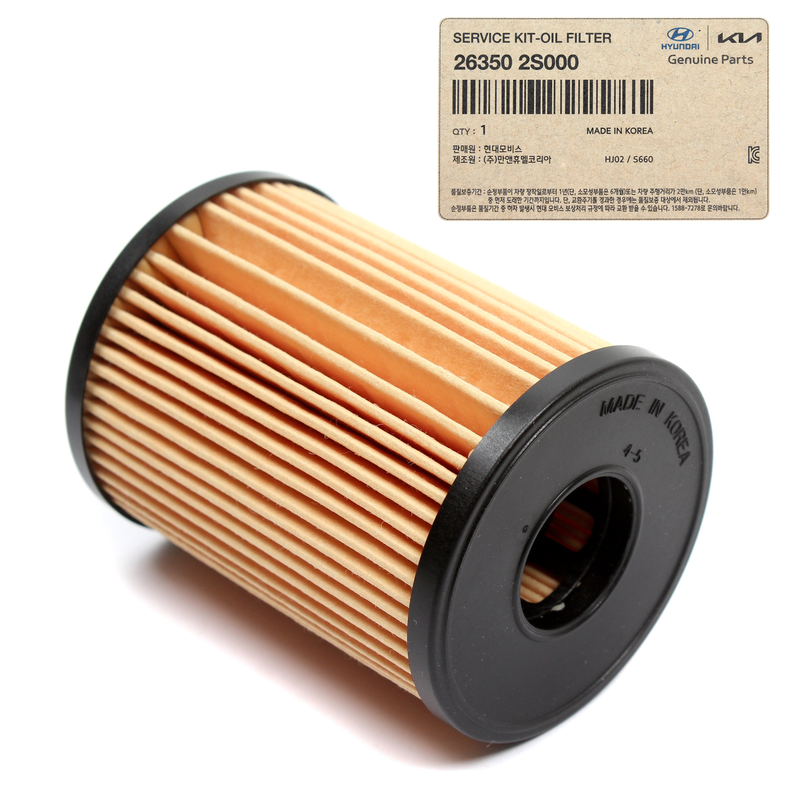 Oil Filters For Hyundai Santa Cruz 2022 2023 2024 263502S000 Genuine