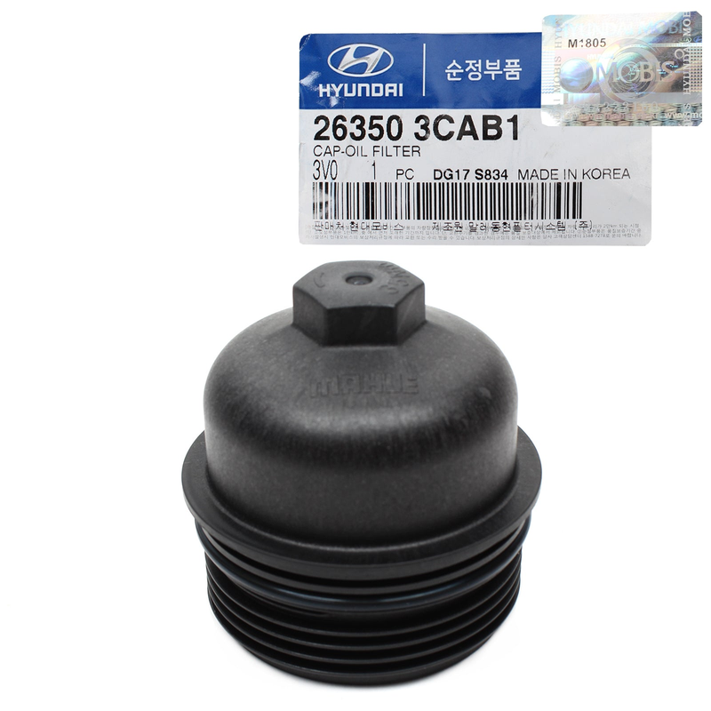 Engine Oil Filter Cap OEM Kia Hyundai 3.3L 3.5L 11-18 263503CAB1 Genuine