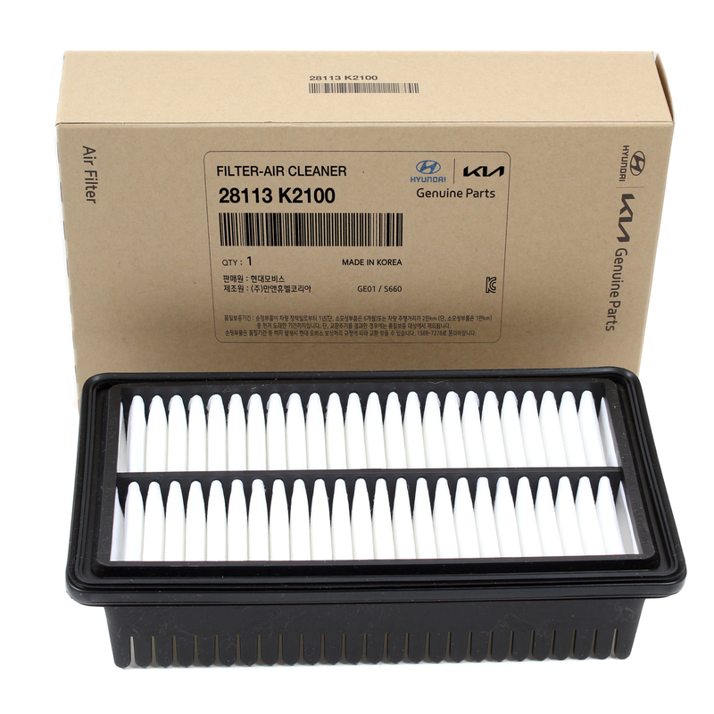 Genuine Air Cleaner Filter For Hyundai Venue 2020 2021 2022 2023 28113-K2100