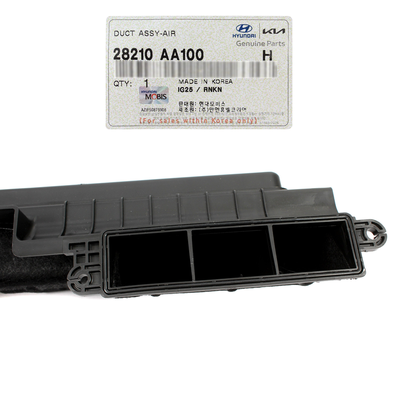 Genuine Air Intake Duct for 2021-2025 Hyundai Elantra 28210-AA100