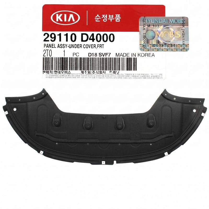 Front Under Cover Engine Splash Shield GENUINE 2016-2018 KIA OPTIMA 29110D4000