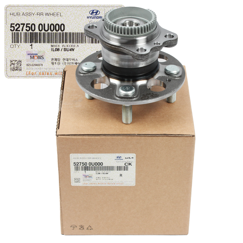 GENUINE REAR Wheel Hub & Bearing for 2012-2017 Hyundai Accent Rio 527500U000