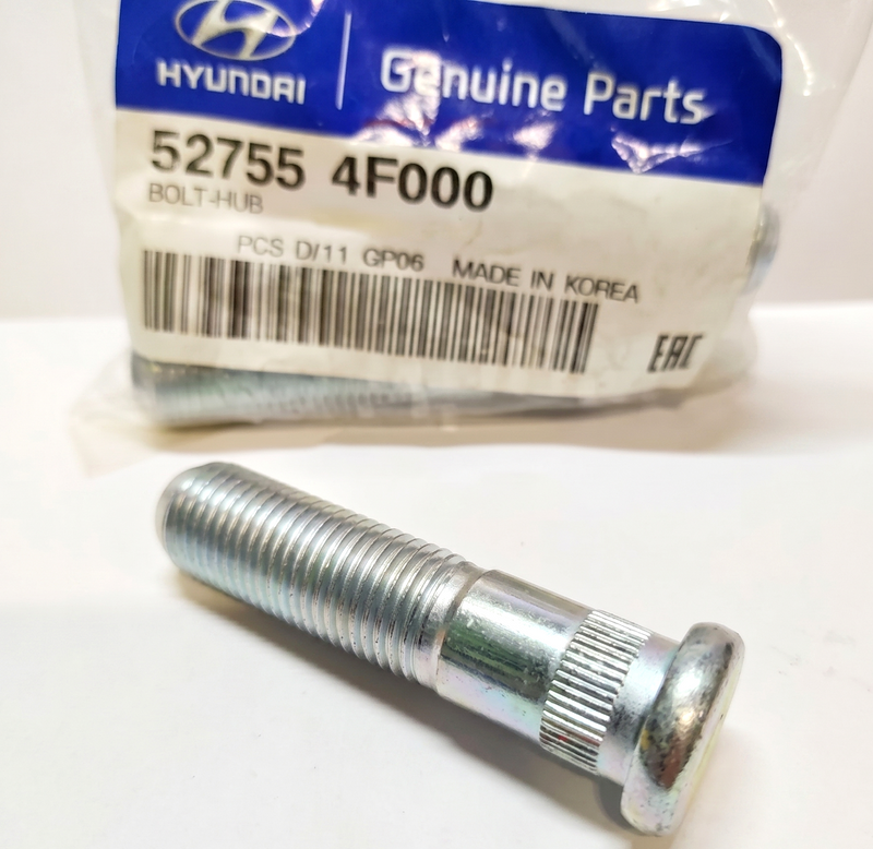 Wheel Hub Bolt OEM Hyundai Kia # 52755-4F000 Genuine