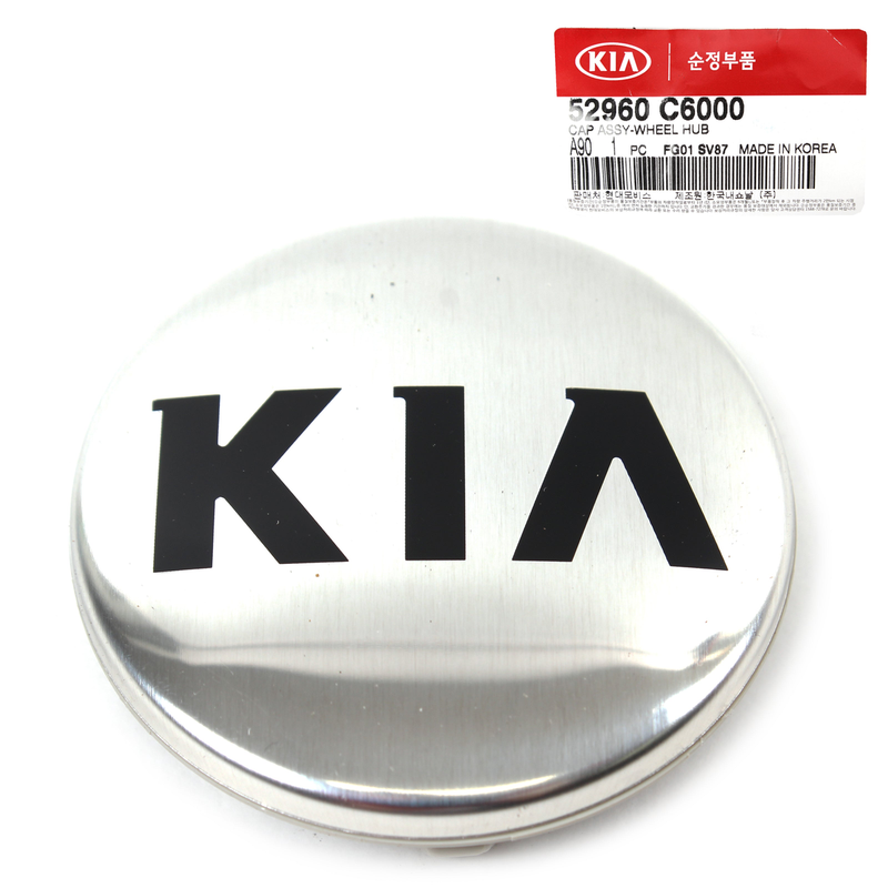 GENUINE Wheel Center Cap Aluminum for 16-21 Kia Optima Sedona Sorento 52960C6000