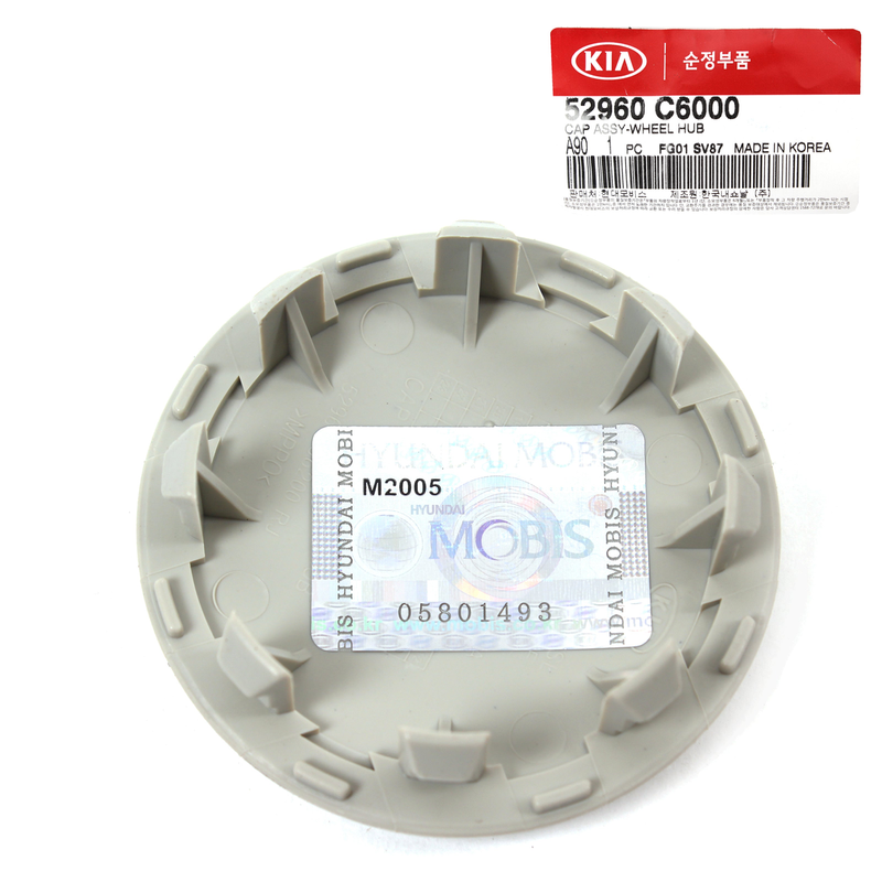 GENUINE Wheel Center Cap Aluminum for 16-21 Kia Optima Sedona Sorento 52960C6000