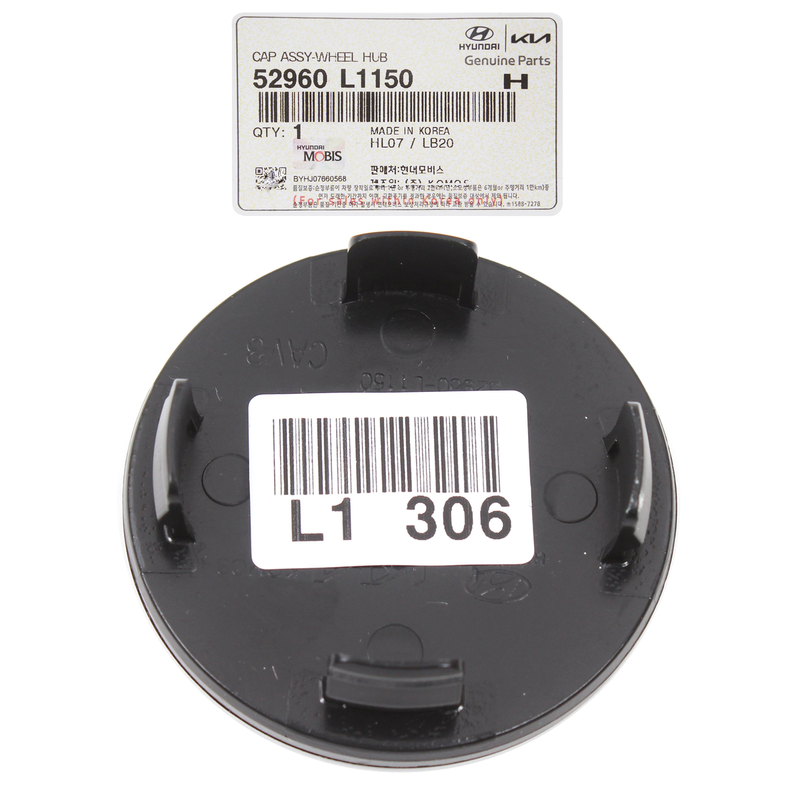 GENUINE Center Cap Hyundai Tucson Elantra Tucson Wheel 52960-L1150 Black 70723