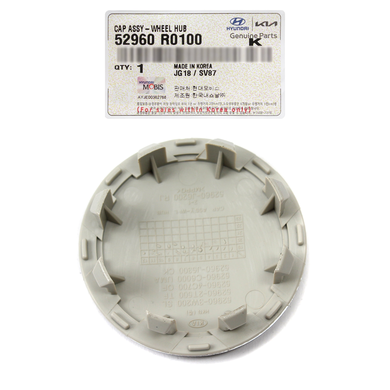 GENUINE Aluminum Wheel Center Cap 52960R0100 K5 Forte Sorento Niro 2021-2023