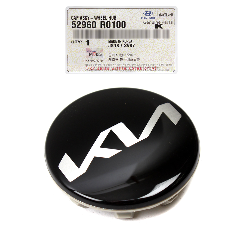 GENUINE Aluminum Wheel Center Cap 52960R0100 K5 Forte Sorento Niro 2021-2023