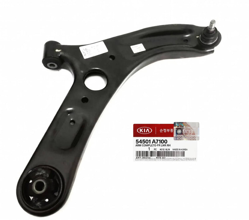 GENUINE KIA Front Lower Control Arm RIGHT Passenger Side FORTE 14-18 54501A7100